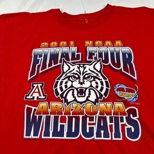 2001 University of Arizona Wildcats Final Four Championship T-shirt